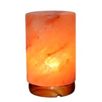 Rock Salt Lamp Cylindrical